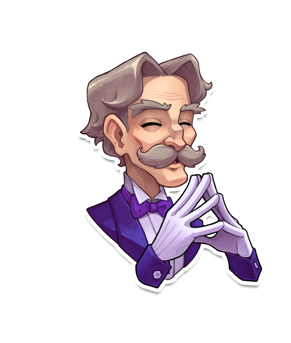 Happy butler