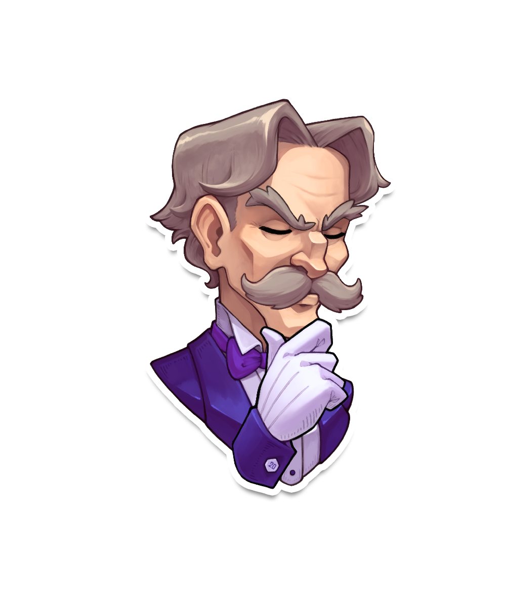 Happy butler